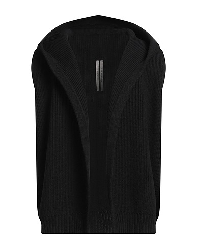 RICK OWENS Cardigan Black 100% Virgin Wool