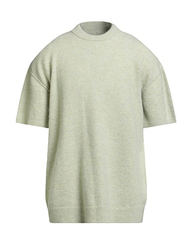 RICK OWENS Pullover Verde chiaro 48% Lana di alpaca, 30% Poliammide, 20% Lana, 2% Elastan