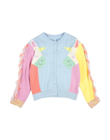 STELLA McCARTNEY KIDS Strickjacke Himmelblau 100% Baumwolle, Polyester