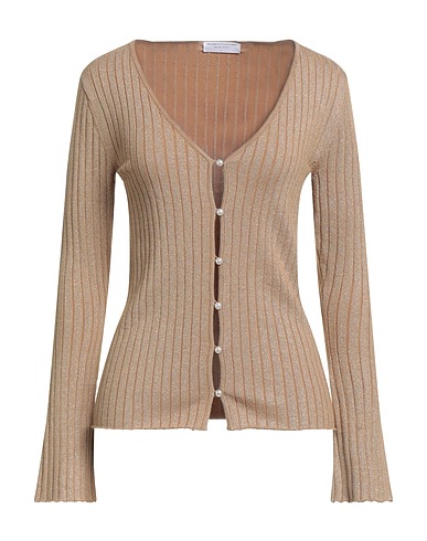 MAJESTIC FILATURES Cardigan Sand 54% Organic cotton, 24% Viscose, 15% Elastane, 7% Metallic fiber