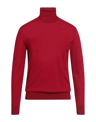 ROBERTO COLLINA Turtleneck Red 100% Wool