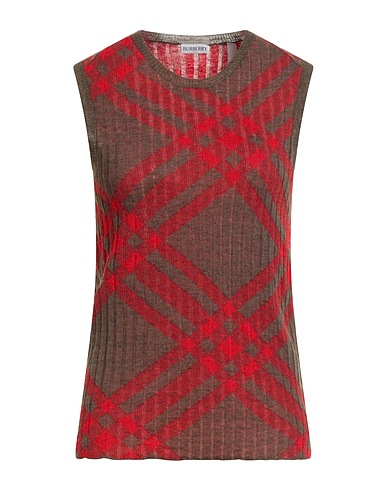 BURBERRY Jumper Red 52% Polyamide, 30% Mohair wool, 18% Wool