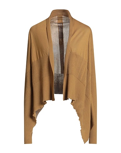 RICK OWENS Cardigan Mustard 100% Cashmere