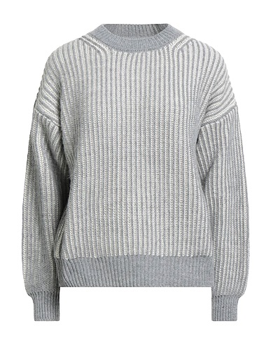 FRED MELLO Jumper Grey 75% Acrylic, 10% Viscose, 10% Wool, 5% Alpaca wool