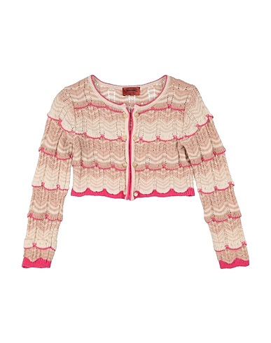 MISSONI KIDS Cardigan Beige 90% Wool, 10% Nylon