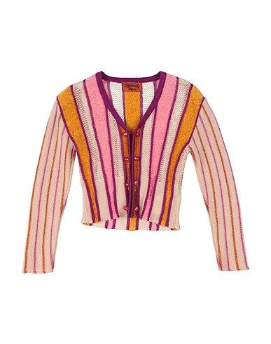 MISSONI KIDS Cardigan Pink 60% Wool, 35% Silk, 5% Nylon