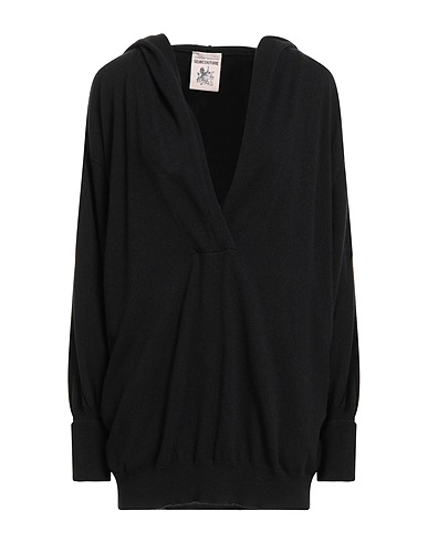 SEMICOUTURE Sweater Black 70% Virgin Wool, 30% Cashmere