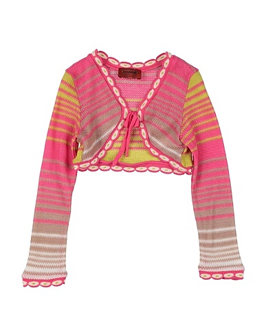 MISSONI KIDS Shrug Fuchsia 50% Rayon, 45% Wool, 5% Nylon