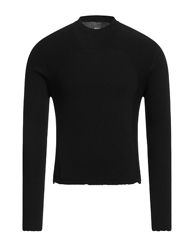 RICK OWENS Pullover Nero 100% Lana Vergine