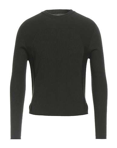 RICK OWENS Sweater Dark green 100% Virgin Wool