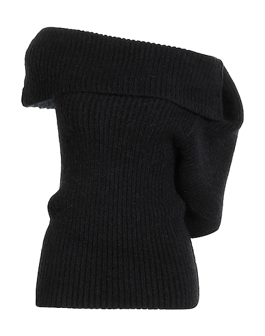 RICK OWENS Jumper Black 48% Alpaca wool, 30% Polyamide, 20% Wool, 2% Elastane