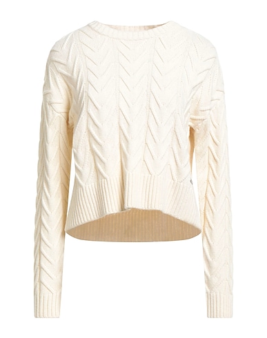 FRED MELLO Jumper Cream 50% Wool, 50% Polyamide