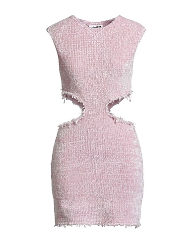 JIL SANDER Minivestido Rosa 69% Seda, 31% Algodón