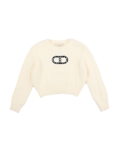 TWINSET Jumper Off white 100% Polyamide, Cotton