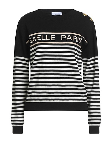 GAëLLE Paris Jumper Black 51% Viscose, 31% Polyester, 18% Polyamide