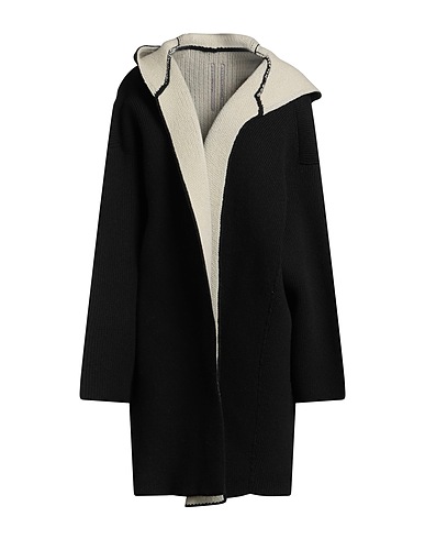 RICK OWENS Coat Black 100% Virgin Wool