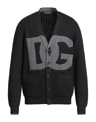 DOLCE&GABBANA Cardigan Black 100% Virgin Wool