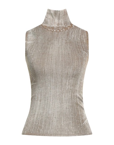 ROBERTO COLLINA Polo neck Military green 100% Merino Wool