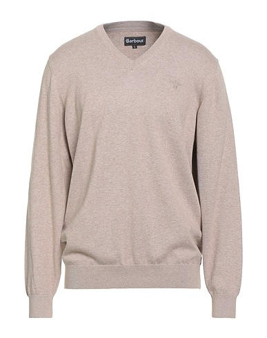 BARBOUR Pullover Beige 100% Baumwolle