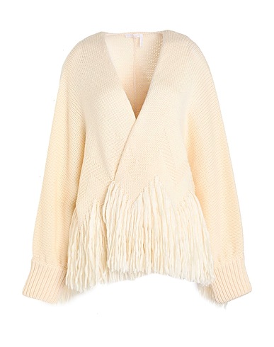 CHLOÉ Cardigan Cream 100% Virgin Wool