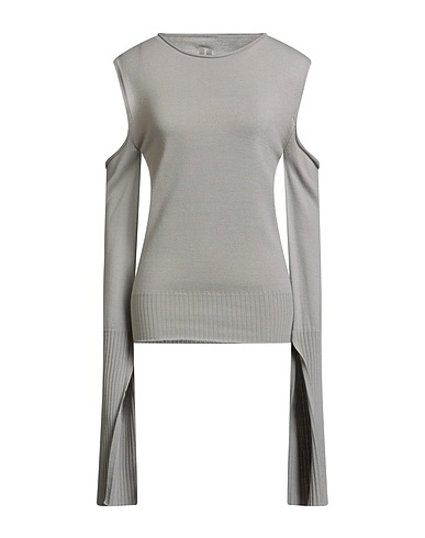 RICK OWENS Pullover Grigio chiaro 100% Lana Vergine