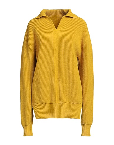 RICK OWENS Polo neck Marigold 100% Virgin Wool
