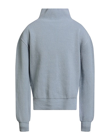 RICK OWENS Rollkragenpullover Hellblau 100% Schurwolle