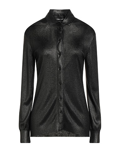 TOM FORD Solid colour shirts & blouses Black 100% Viscose