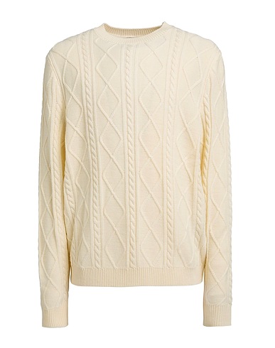 ANTONY MORATO Jumper Ivory 40% Acrylic, 30% Polyamide, 30% Merino Wool