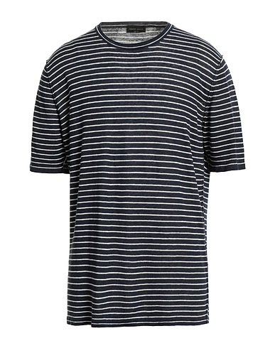 ROBERTO COLLINA Jumper Midnight blue 100% Linen