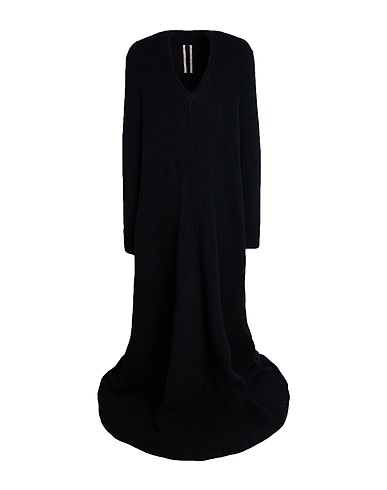 RICK OWENS Knit dress Black 48% Alpaca wool, 30% Polyamide, 20% Wool, 2% Elastane