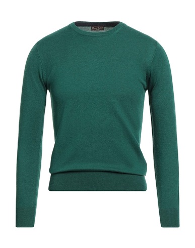 FLORENCE CASHMERE Jumper Emerald green 40% Wool, 30% Cashmere, 15% Silk, 15% Nylon