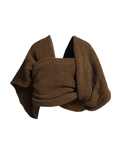 RICK OWENS Jumper Mustard 48% Alpaca wool, 30% Polyamide, 20% Wool, 2% Elastane