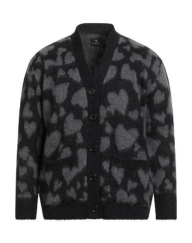 ANINE BING Cardigan Black 50% Alpaca wool, 50% Recycled polyamide