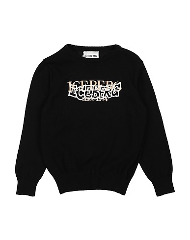 ICEBERG Jumper Black 100% Cotton