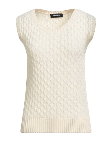 FABIANA FILIPPI Cashmere jumper Ivory 100% Cashmere