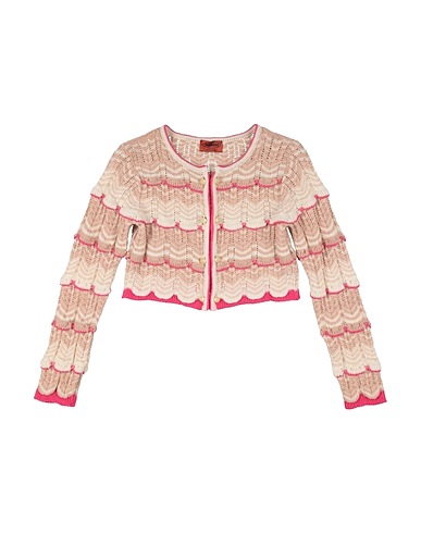 MISSONI KIDS Cardigan Beige 90% Wool, 10% Nylon