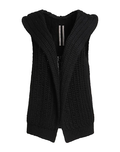 RICK OWENS Cardigan Black 70% Cashmere, 30% Silk