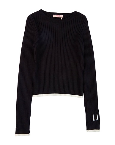 LIU •JO Sweater Black 50% Polyamide, 50% Viscose