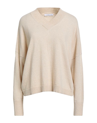 CARACTÈRE Sweater Beige 45% Viscose, 25% Polyamide, 25% Wool, 5% Cashmere