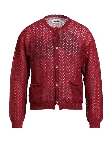 MAGLIANO Strickjacke Rot 50% Mohairwolle, 32% Polyamid, 18% Wolle