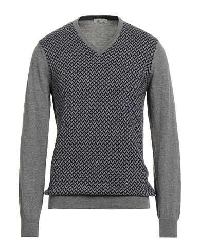 AVIGNON Jumper Grey 40% Wool, 25% Viscose, 25% Polyamide, 10% Cashmere