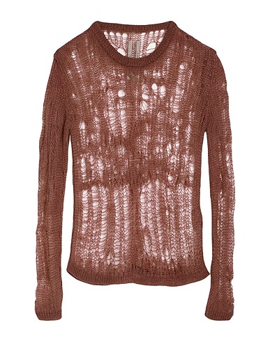 RICK OWENS Pullover Cioccolato 50% Poliammide, 46% Lana mohair, 4% Lana