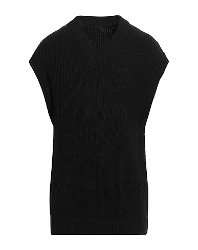 DRYKORN Sleeveless sweater Black 35% Polyamide, 30% Viscose, 30% Wool, 5% Cashmere