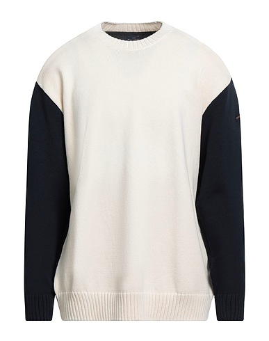 PAUL & SHARK Jumper Off white 91% Cotton, 9% Polyester