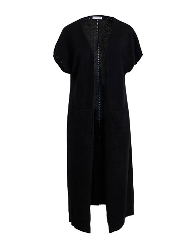 MAJESTIC FILATURES Cardigan Black 80% Raccoon Wool, 20% Polyamide