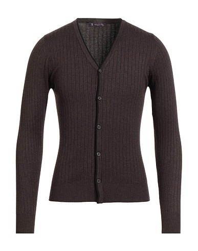 AVIGNON Cardigan Dark brown 70% Viscose, 30% Nylon