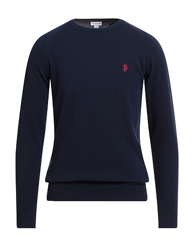 U.S.POLO ASSN. Pullover Nachtblau 80% Wolle, 20% Polyamid