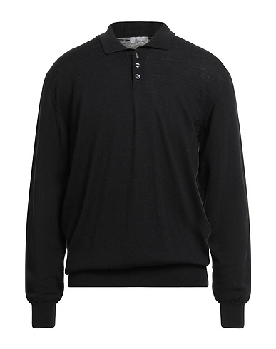 AVIGNON Sweater Black 100% Merino Wool