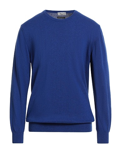 AVIGNON Jumper Blue 90% Wool, 10% Cashmere